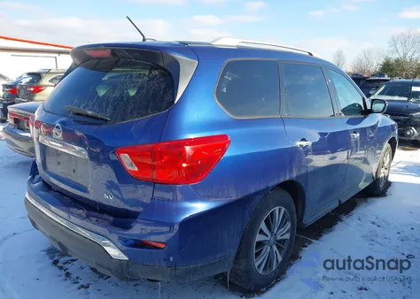 2017 Nissan Pathfinder Platinum z USA, uszkodzony, nr VIN 005N1DR2MN0HC6746